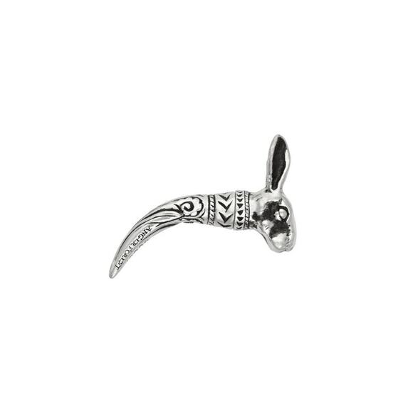 Gucci Anger Forest Sterling Silver Rabbit Single Cuff Earring *RARE* - Picture 1 of 4